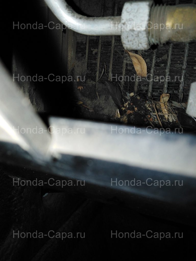 Чистка печки Хонда Капа